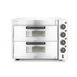 Cuptor pizza 2 camere, 3000w,Hendi , dimensiuni camera:415x400x120mm, 580x560x(H)435mm