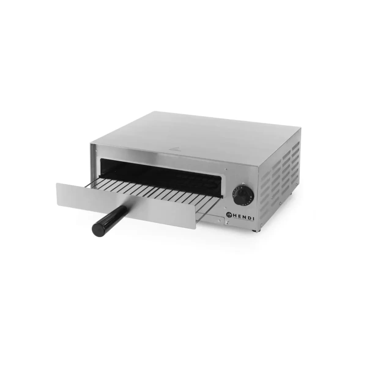 Cuptor profesional pizza, inox 30 cm, 1300W, HoReCa