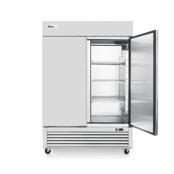Frigider profesional ARKTIC by Hendi Kitchen Line cu 2 usi 1300 L 1382x800x(H)2100 mm otel inoxidabil -5/+5°C 6 rafturi potrivite pentru GN 2/1