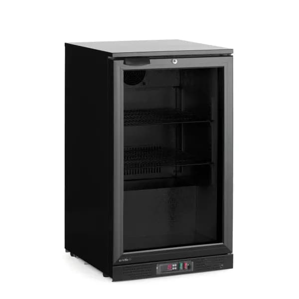 Frigider cu usa simpla pentru bar, Arktic, 103L, Negru, 220-240V/120W, 500x530x(H)865mm