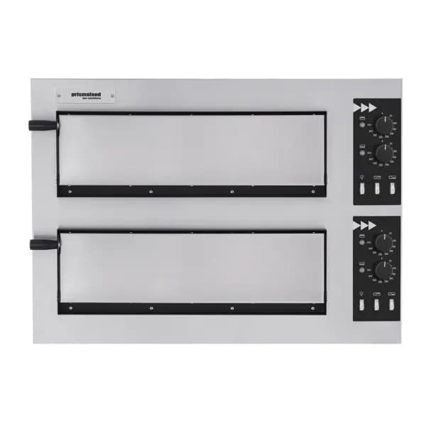 Cuptor pizza basic 2/50 vetro, Prismafood, 400V/6000W