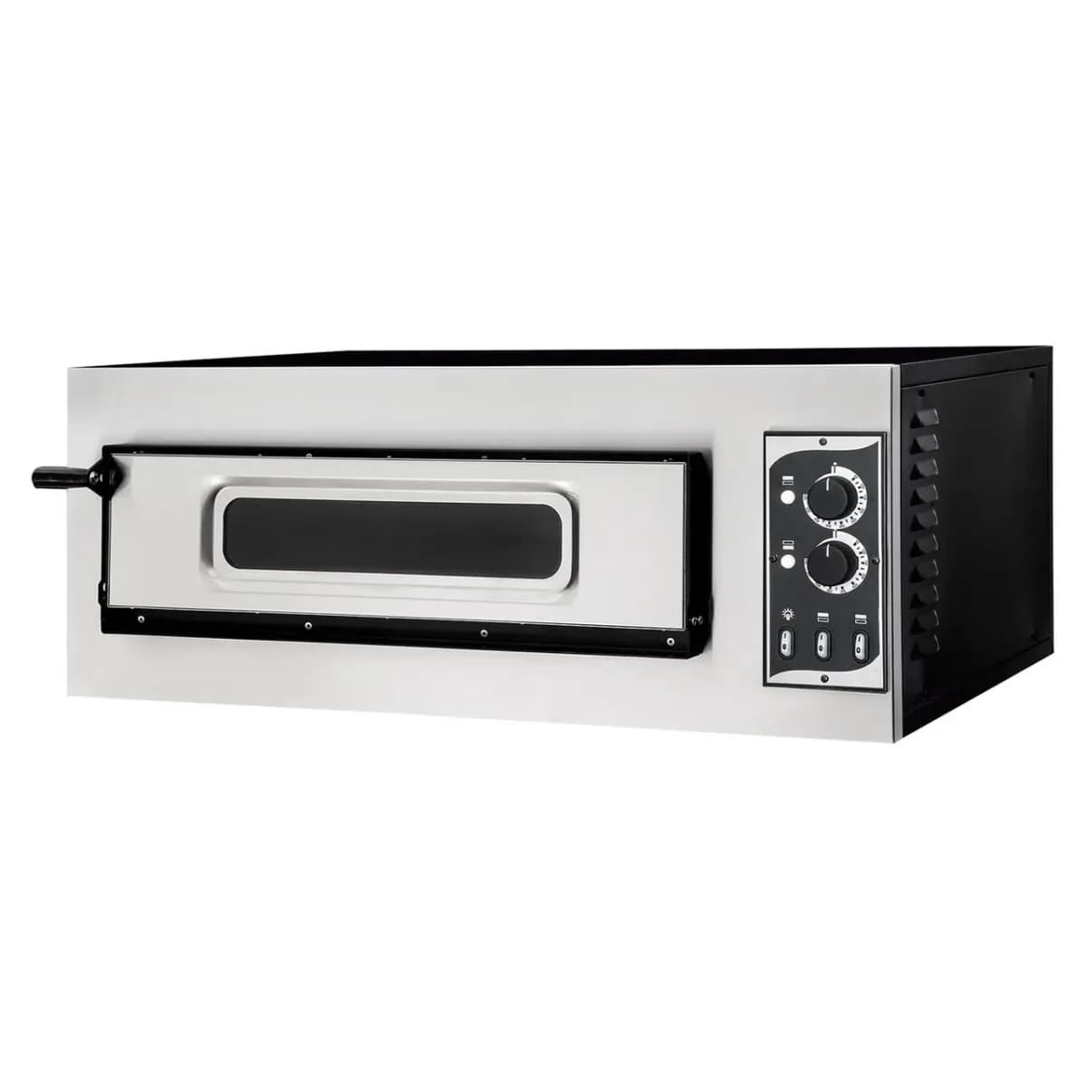 Cuptor de pizza basic 1/50 vitro, HENDI, 400V/5000W, 915x621x(H)357mm