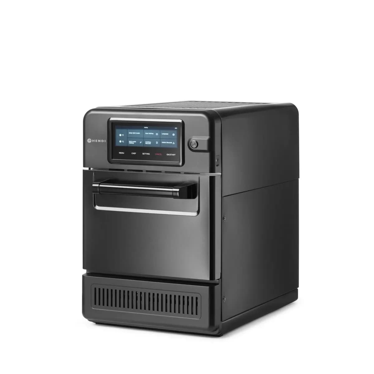 Cuptor de mare viteză CombiTurbo, HENDI, 18L, Negru, 230V/3000W, 402x735x(I)608mm