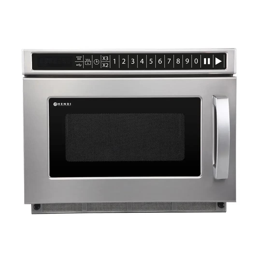 Cuptor cu microunde programabil cu port USB 1800 W, HENDI, 230V/3000W, 563x420x(H)340mm
