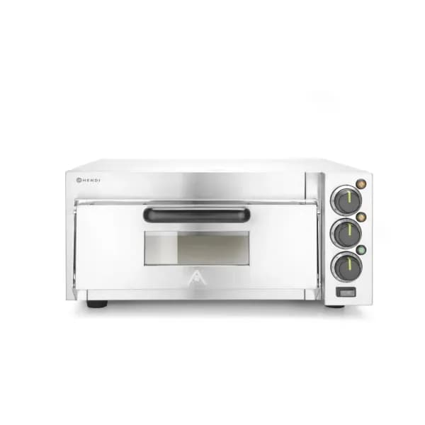 Cuptor pizza electric, 1 camera,Hendi 2000w, 230v, dimensiune camera:410x420x(h)120mm,580x560x(H)275mm