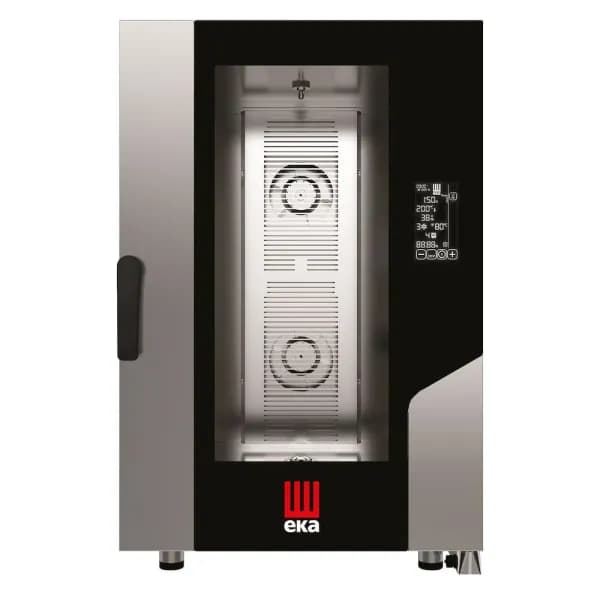 Cuptor electric cu convectie pentru gastronomie, Millennial Black Mask Gastro, 11 tavi x GN 1/1, 730x849x(H)1130 mm, Hendi