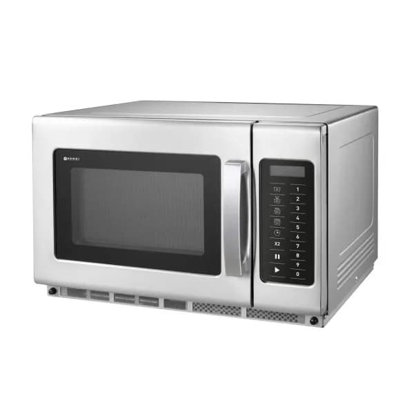 Cuptor microunde programabil profesional, 34 litri, inox, Hendi, 1800W