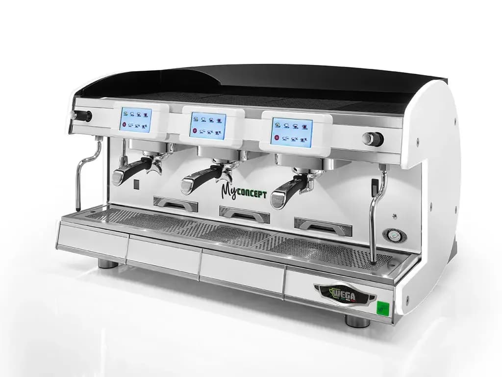 Espressor Profesional Automat Wega My Concept EVD Total White 3 Grupuri
