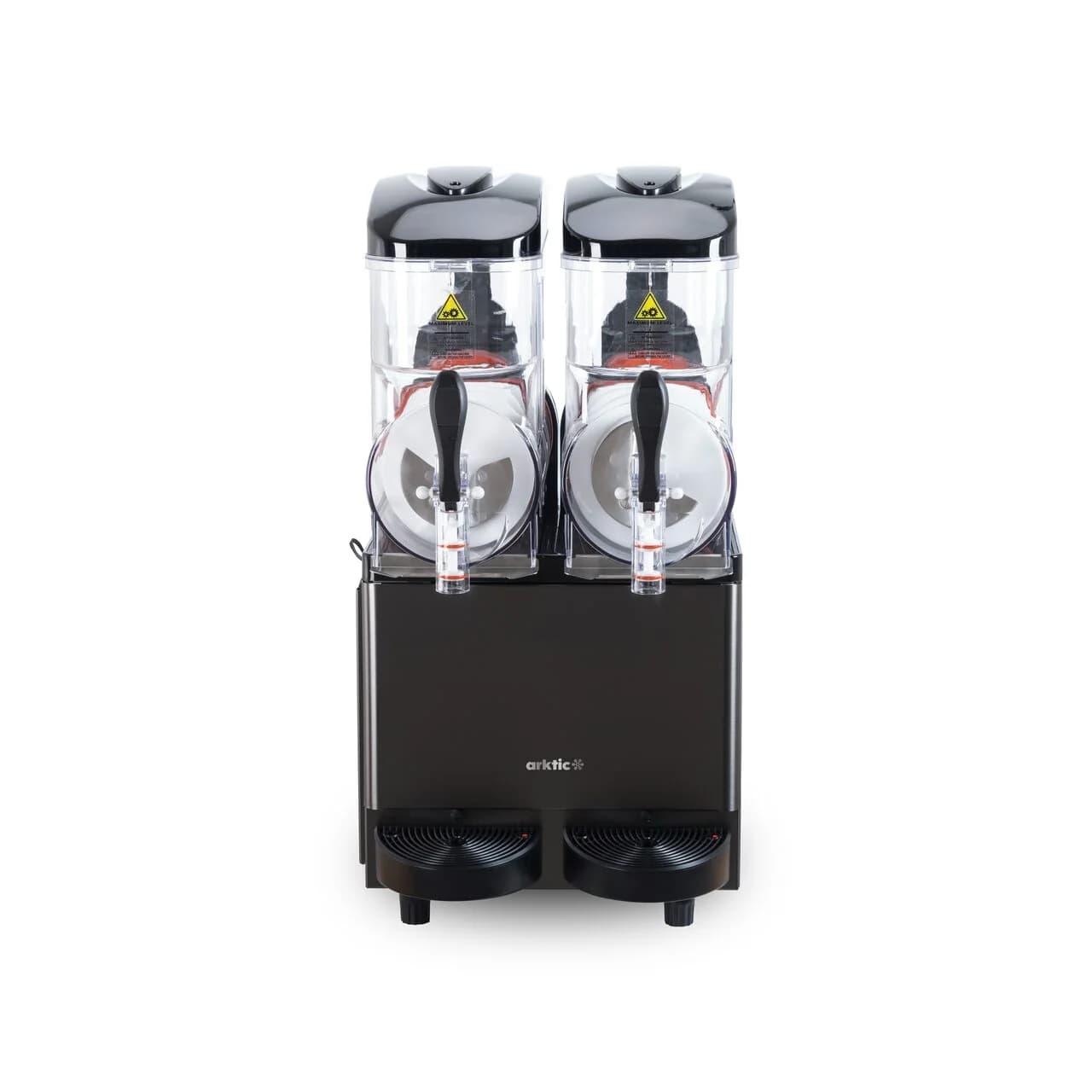 Mașină de granita 2x12 L, Arktic, , Neagru 220-240V/710W, 420x510x(H)810mm