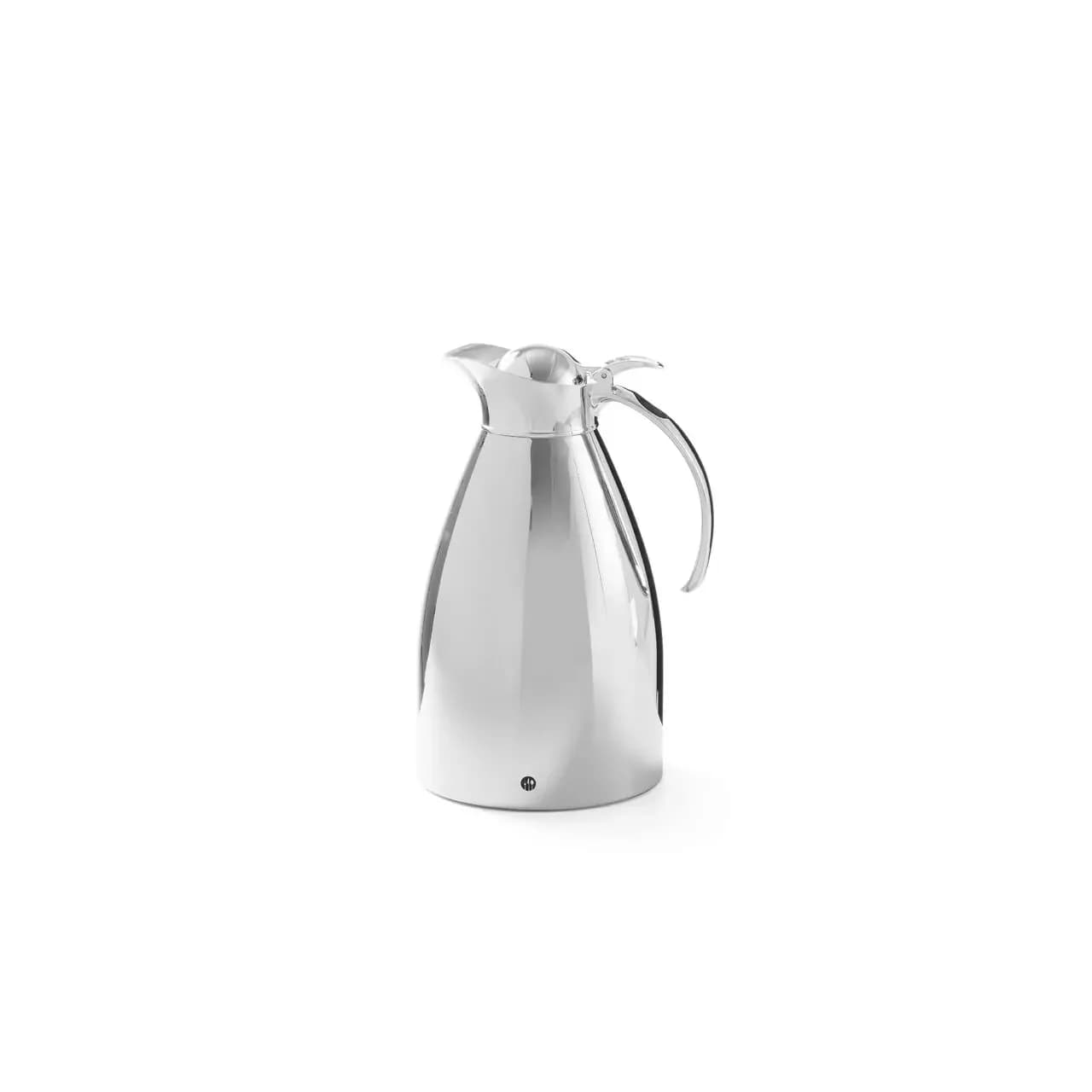 Cana termos eleganta, 1lt, Hendi, pereti dubli din inox, capacitate izolare mare, 136x188 mm