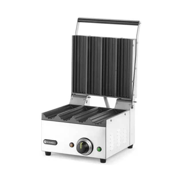 Contact Grill pentru hot dog și wrap-uri 220-240V/1800W, 385x285x(H)254mm