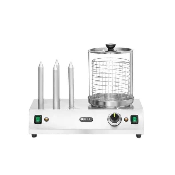 Aparat incalzit Hot Dog, Hendi, 220-240V/550W, 500x310x(H)395mm