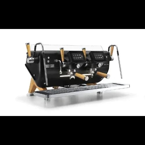 Espressor Profesional Electronic Barista Attitude Storm FRC 2 Grupuri Matt Black/Chrom + Filtru apa GRATUIT