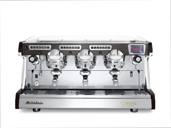 Espressor Profesional Electronic Astoria Sabrina SAE 3 Grupuri Black/Chrome cu Display + Filtru apa GRATUIT