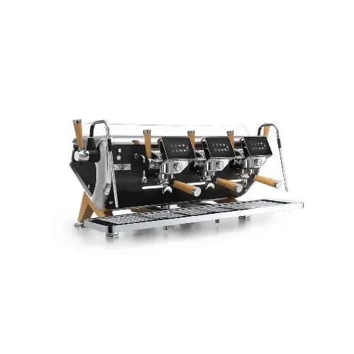 Espressor Profesional Electronic Barista Attitude Storm FRC 3 Grupuri Matt Black/Chrom + Filtru apa GRATUIT