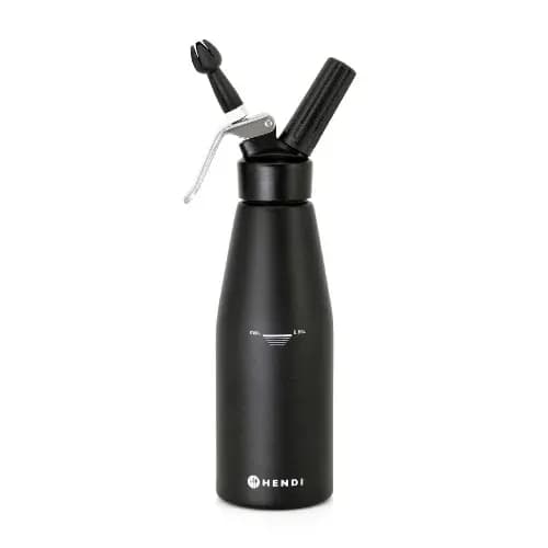 Aparat / sifon frisca, Kitchen Line, 0,95L, Negru, ø95x(H)320mm