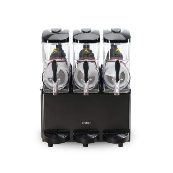 Mașină de granita 3x12 L, Arktic, 36L, Neagru , 220-240V/1080W, 610x490x(H)775mm