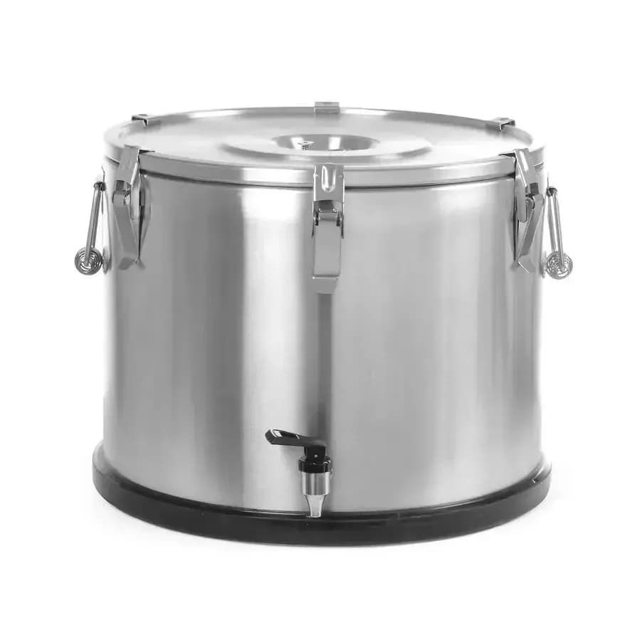 Termos portabil cu robinet, HENDI, Profi Line, 50L, ø480 x(H) 380mm