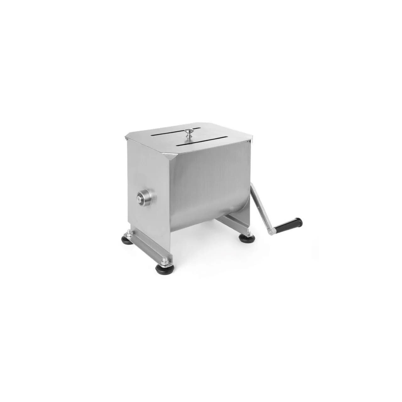 Aparat manual Hendi pentru mixare/amestecare carne pentru carnati, capacitate 18 L, 7kg, inox