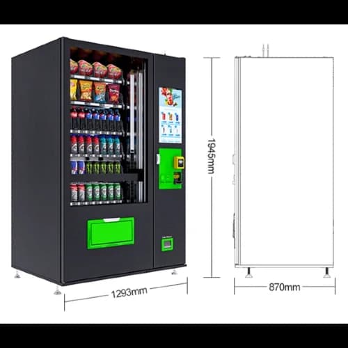 Distribuitor Automat Snack KioVend TSD54 E 21.5"