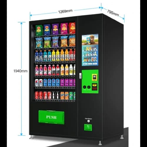 Distribuitor Automat Snack KioVend TSD60 EC 21.5" versiune BB