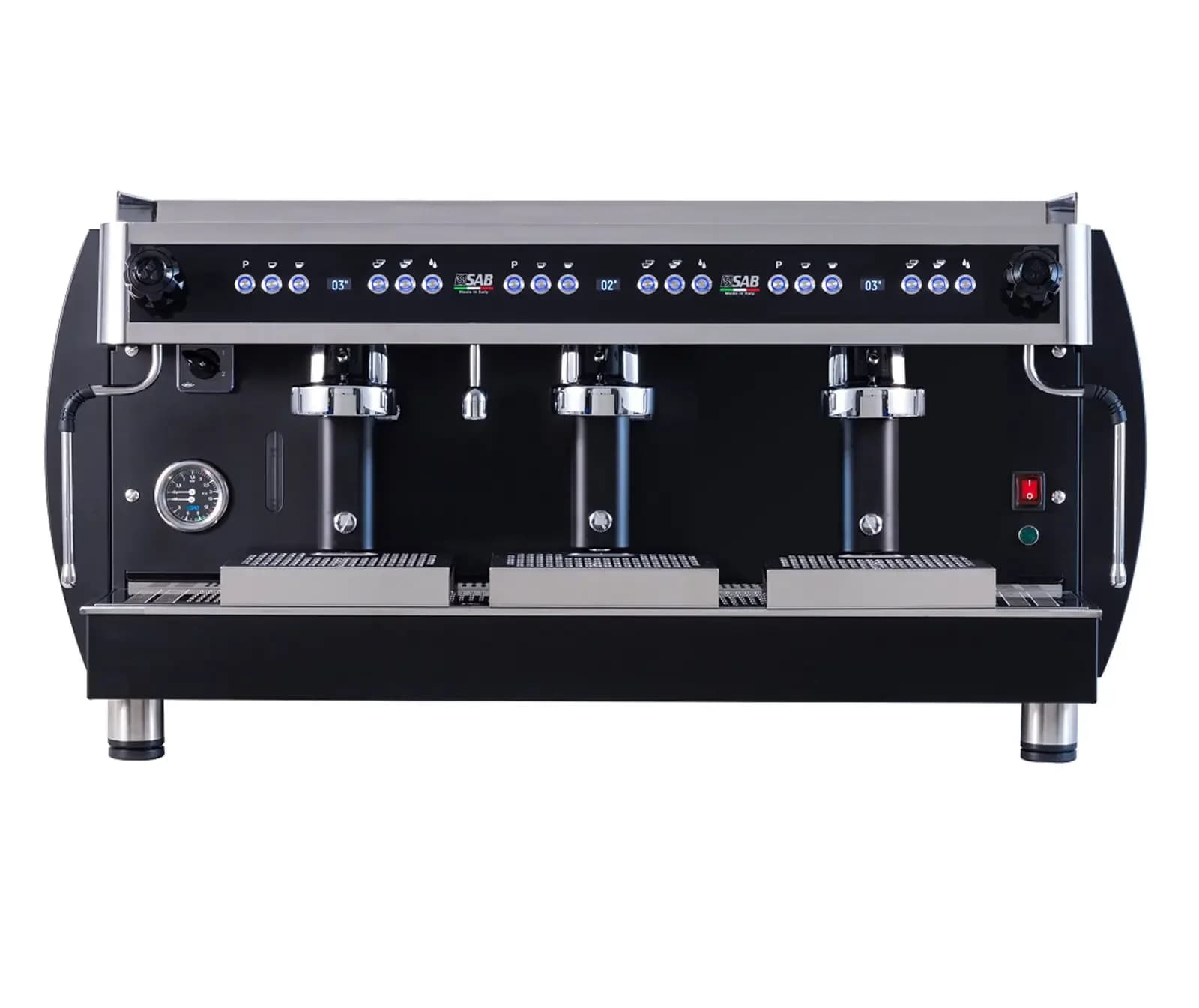 Espressor Profesional Automat Elegance 3 Grupuri Black