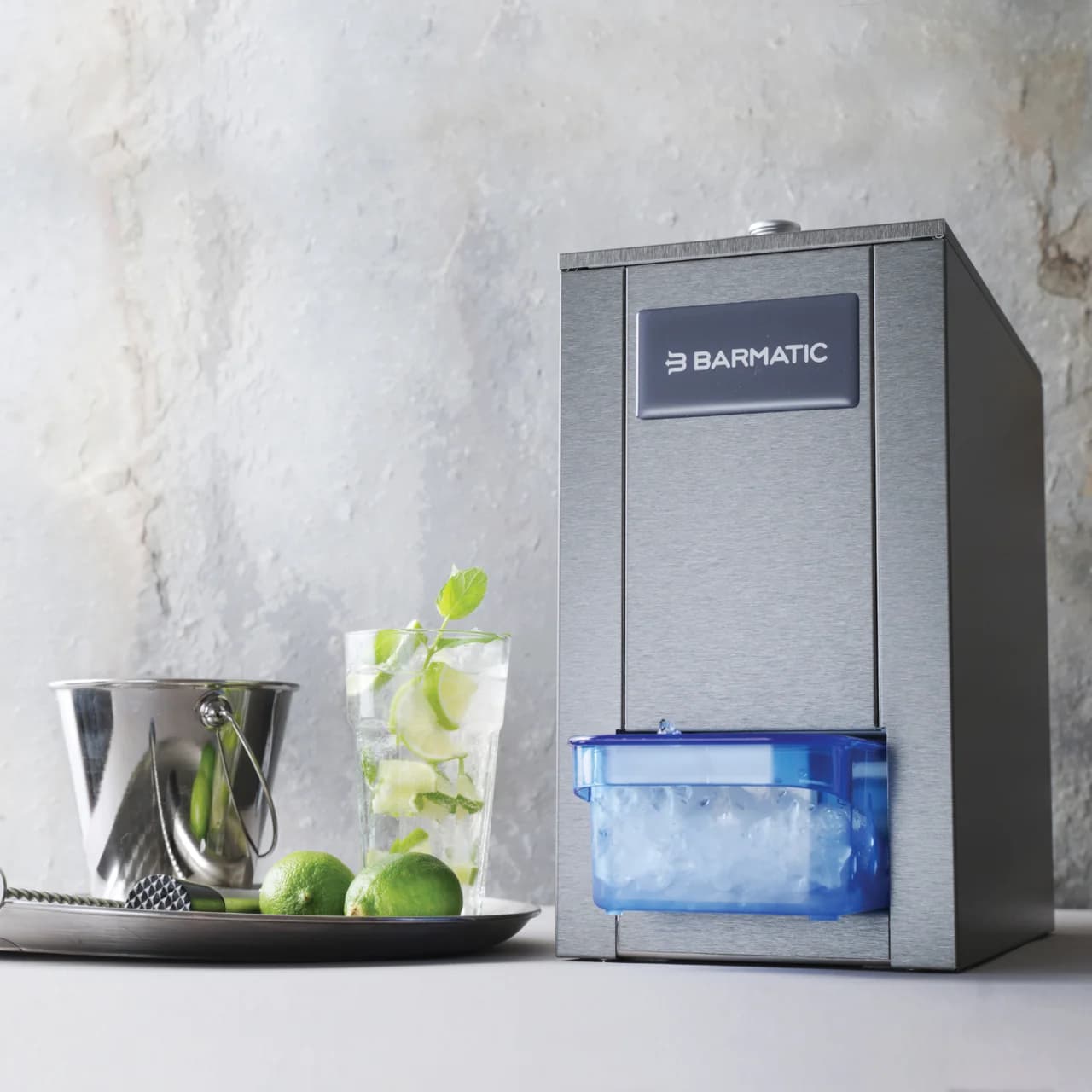 Zdrobitor electric profesional pentru gheata 120 W 180 kg/h Hendi Negru 180x320x(H)330 mm