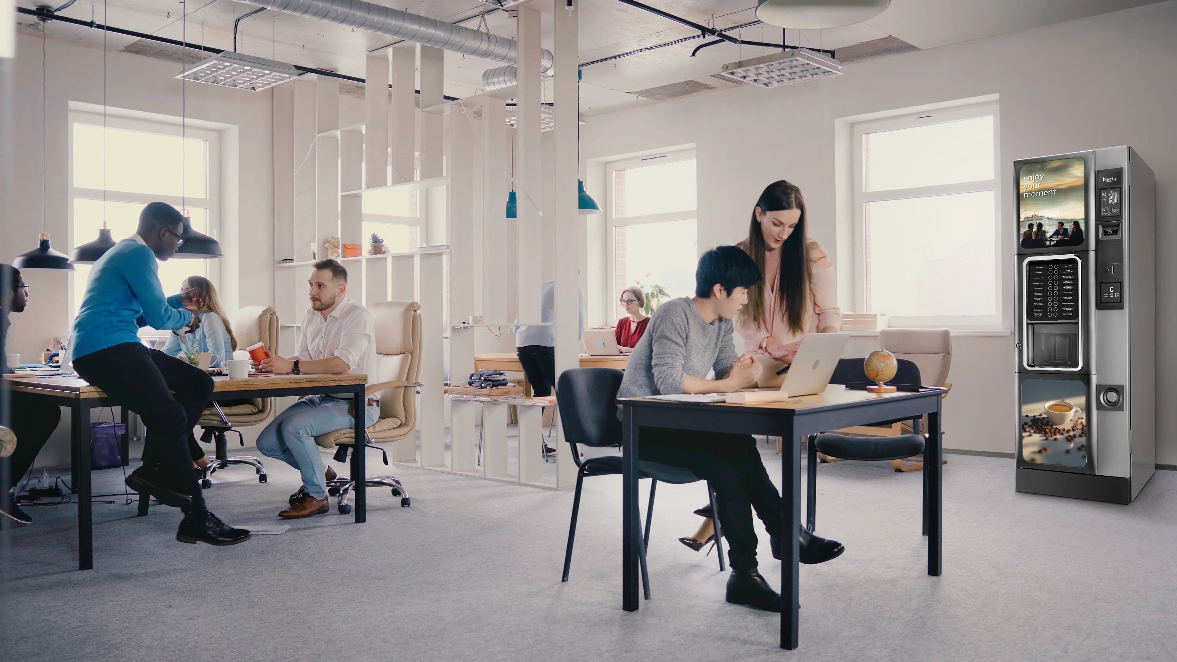 Distribuitor Automat Necta Barista 600 Espresso 7