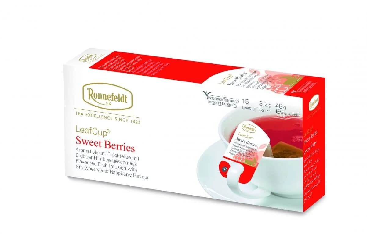 Ceai de Fructe Ronnefeldt Leafcup Sweet Berries 15 plicuri
