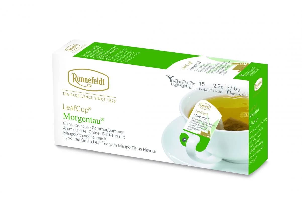 Ceai Verde Sencha Ronnefeldt Leafcup Morgentau 15 plicuri