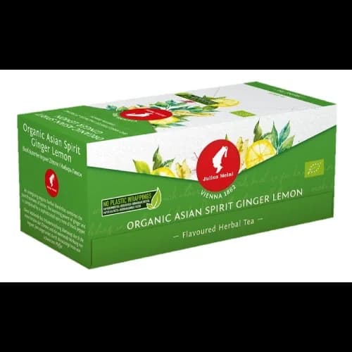 Ceai Organic Julius Meinl SB Asian Spirit Ginger Lemon (25 plicuri x 1.75 gr)