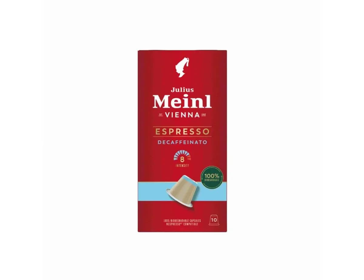 Cafea Julius Meinl Espresso Decaffeinato (10 capsule x 5.6 gr) - compatibil Nespresso