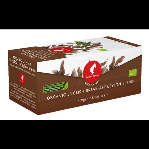 Ceai Negru Organic Julius Meinl SB Ceylon English Breakfast Blend (25 plicuri x 1.75 gr)