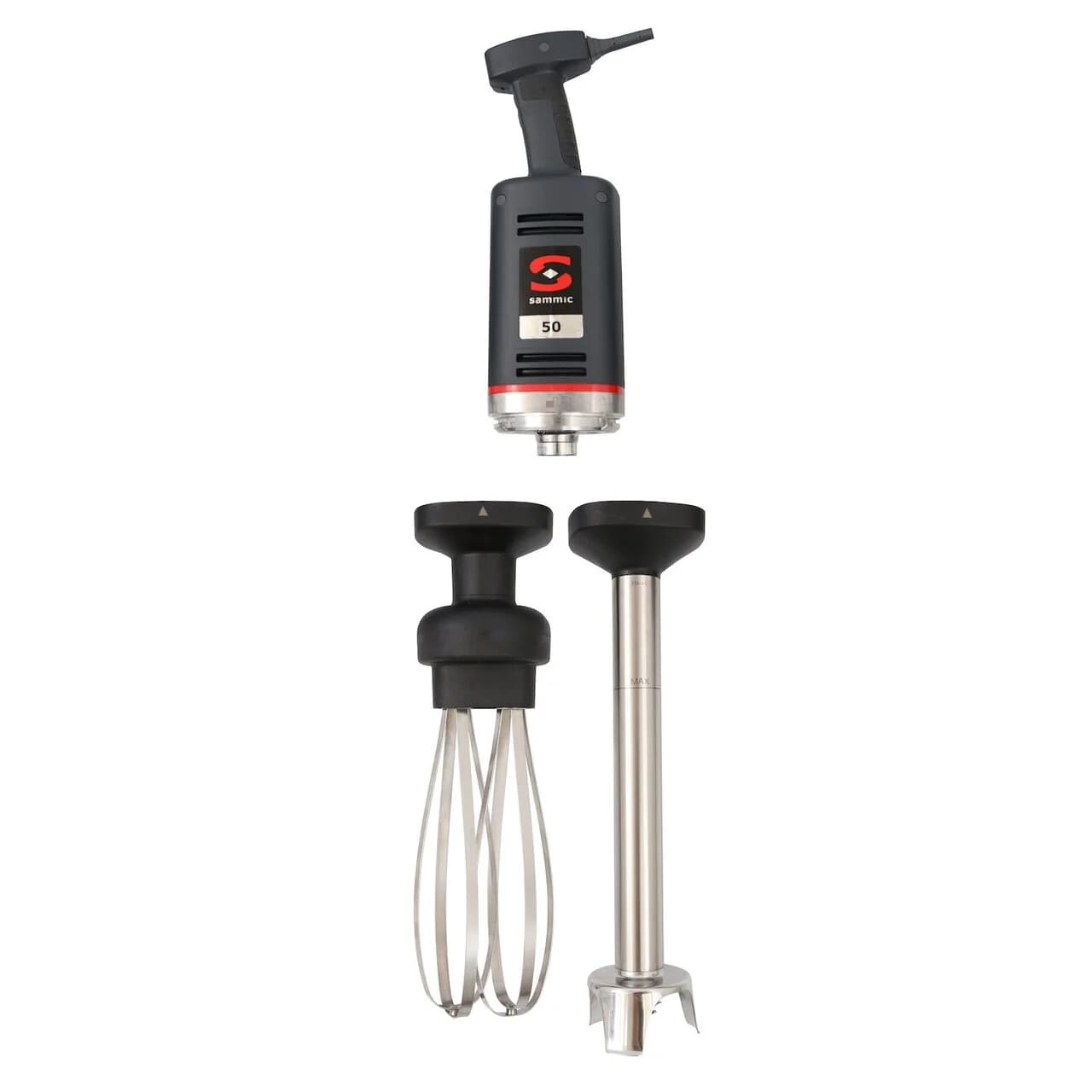 Blender stick cu brat mixare si brat cu teluri MB-51 pentru vase de 80 litri, 570 W/230 V