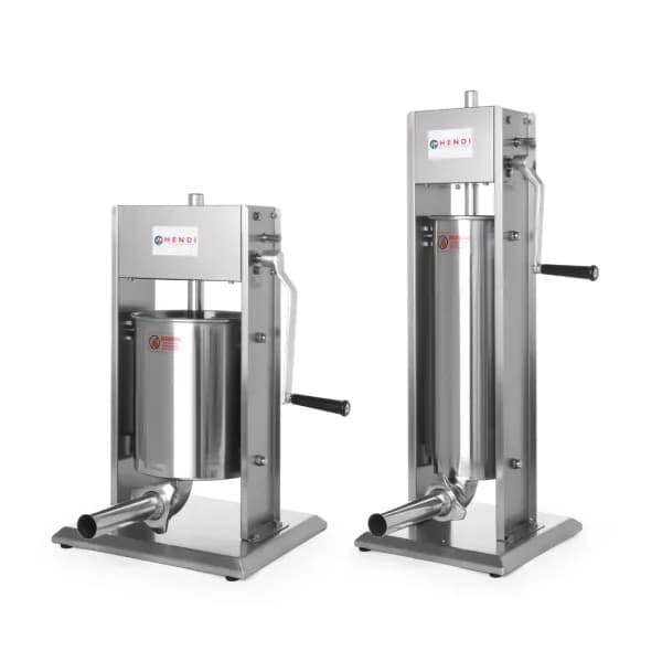Aparat de umplut carnati Hendi Profi Line, capacitate 7 litri, vertical, 4 palnii incluse