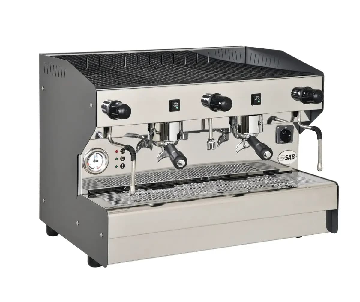 Espressor Profesional Semi-Automat Jolly 2 Grupuri Inox