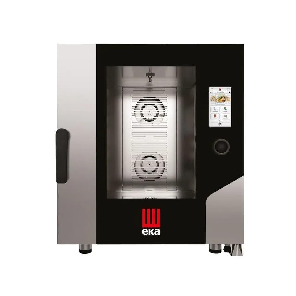 Cuptor electric cu convectie pentru gastronomie, Millennial Touch Screen Gastro, 7 tavi x GN 1/1, 730×784×(H)850 mm, Hendi