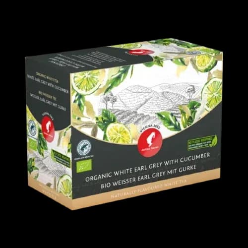 Ceai Organic Julius Meinl Big Bag White Earl Grey with Cucumber (20 plicuri x 3.25 gr)