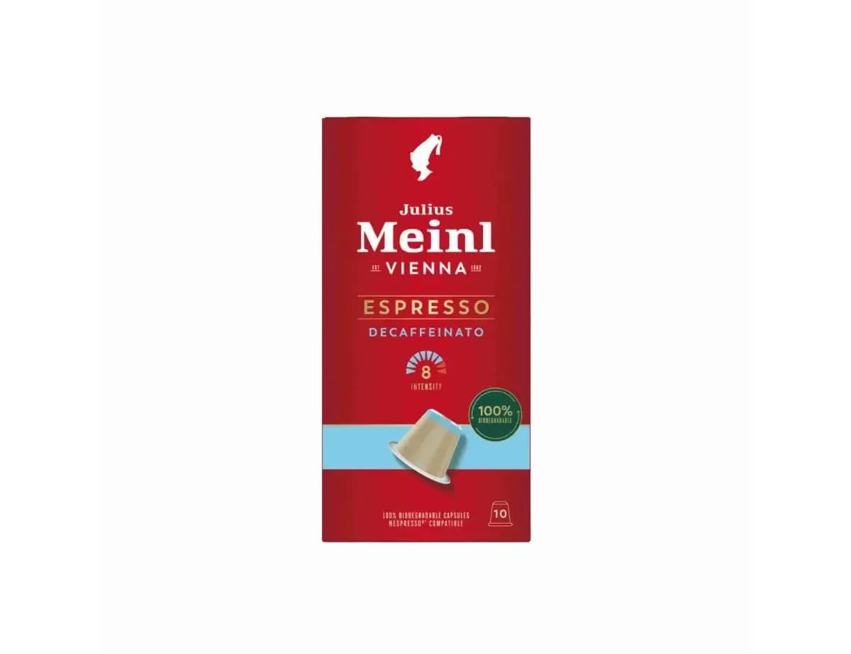 Cafea Julius Meinl Espresso Decaffeinato (10 capsule x 5.6 gr) - compatibil Nespresso