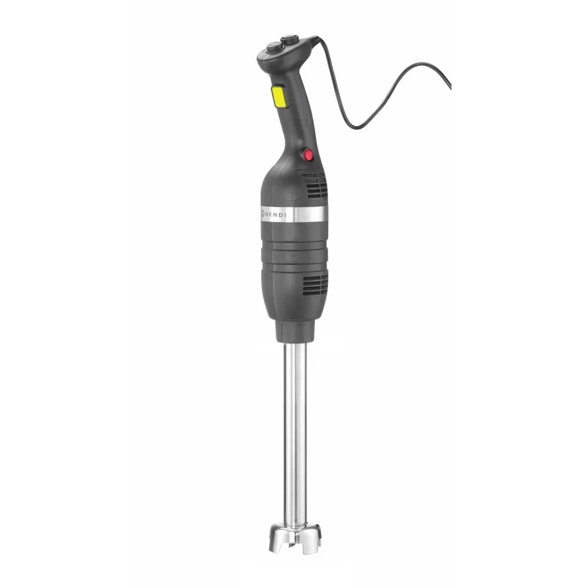 Blender de mână 500 cu viteză variabilă și ax de amestecare 500mm, HENDI, Kitchen Line, negru, 230V/500W, ø100x916mm
