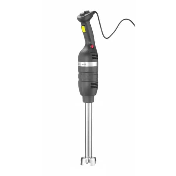 Blender de mână 500 cu viteză variabilă și ax de amestecare 400mm, HENDI, Kitchen Line, negru, 230V/500W, ø100x816mm
