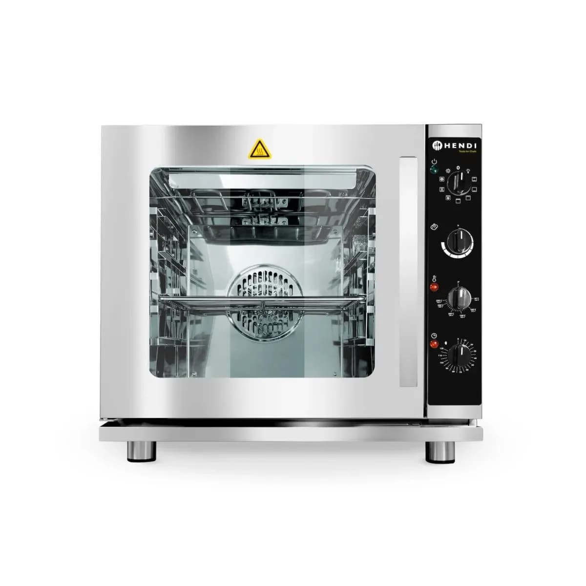 Cuptor cu Convecție, Abur și Grătar Hendi — 4x GN 2/3, 3000W