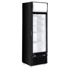 Vitrina frigorifica de prezentare interval temp. 2/10˚C, 240 W, corp inox, ARKTIC by Hendi, 578x605x(H)1980mm 254 Litri