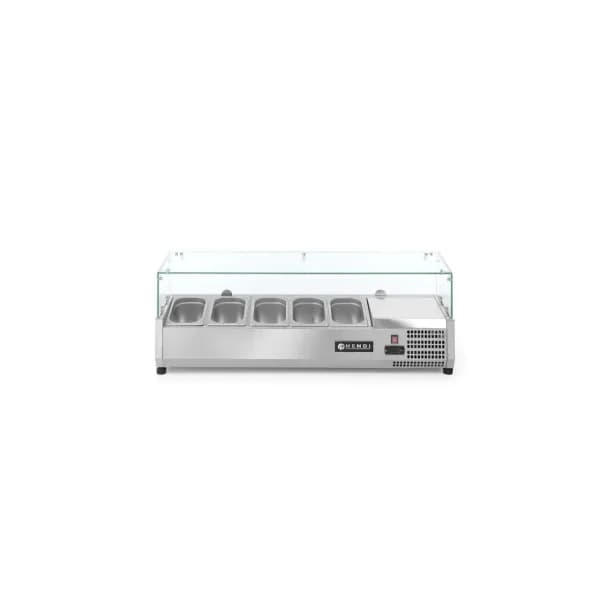 Vitrina frigorifica tip display ARKTIC by Hendi, capacitate 5 x GN 1/4