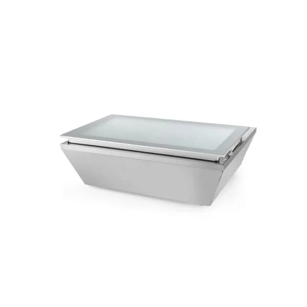 Vitrina de prezentare pentru inghetata ARKTIC by Hendi, 77 L, -25°C și -18°C