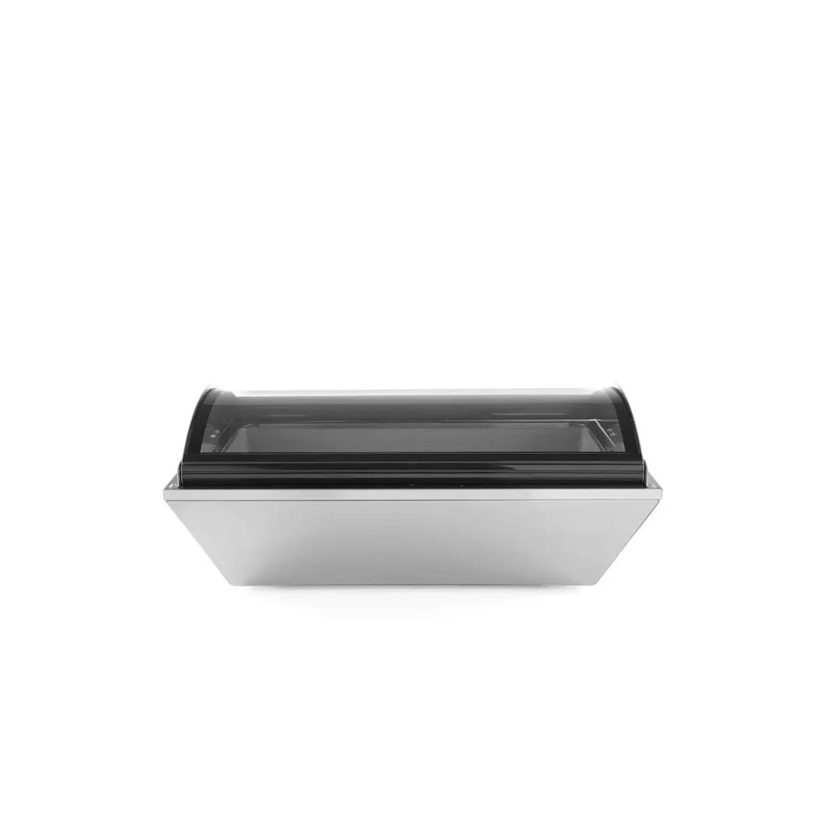 Vitrina frigorifica de prezentare salate, 67 lt, interval temp. 0-12 gr C, 105 W, corp inox, ARKTIC by Hendi, 767x612x(H)328 mm, Clasa energetica C