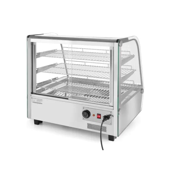 Vitrina calda cu 3 nivele, 160 lt, interval temperatura 30-90 gr C, 1500W, ARKTIC 857x568x(H)686 mm