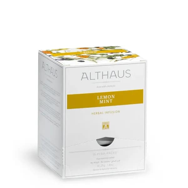 Ceai Althaus Pyra Pack Lemon Mint 15 piramide