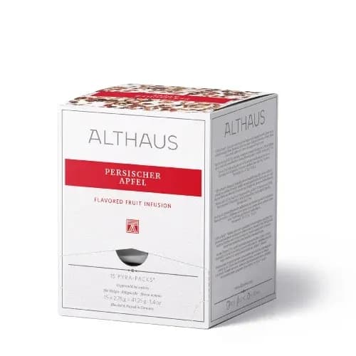 Ceai de Fructe Althaus Pyra Pack Persian Apple 15 piramide