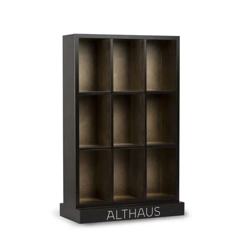 Display de Lemn Venghe pentru Ceai Althaus Deli Pack 9 spatii